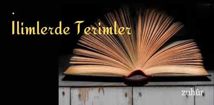 İlimlerde Terimler